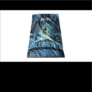 ACDC 1990s ball breaker fabric poster